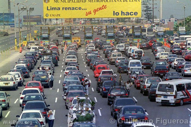 Panamericana Sur Road, Lima