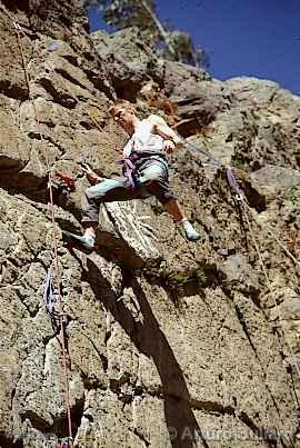 Rock climbing