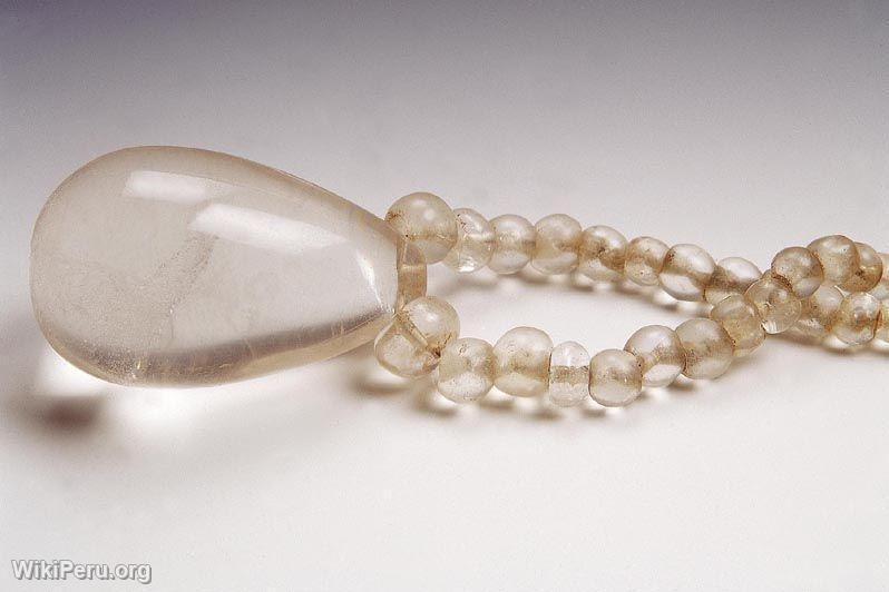 Quartz necklace