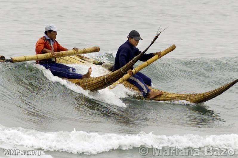 Totora Reed Boats, Huanchaco