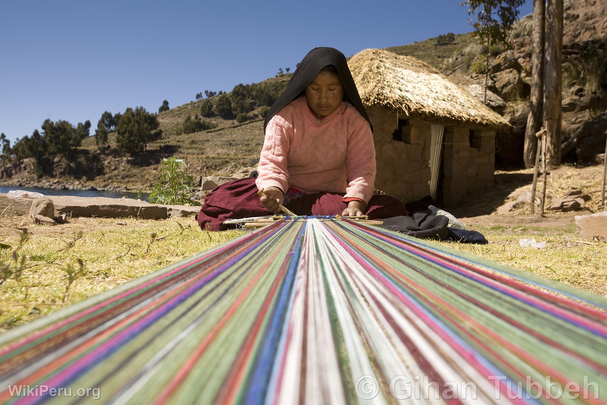 Artisan from Taquile