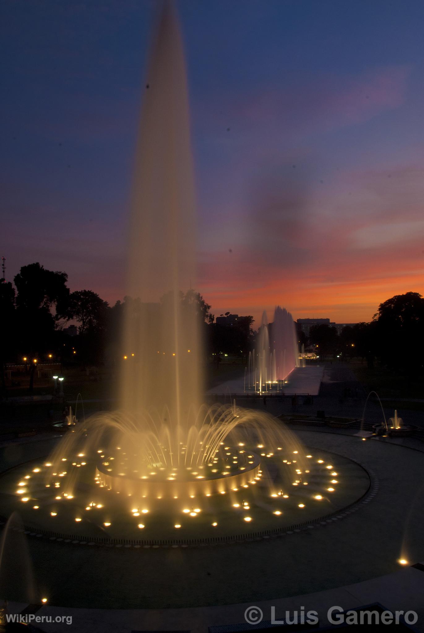 Magic Water Circuit, Lima