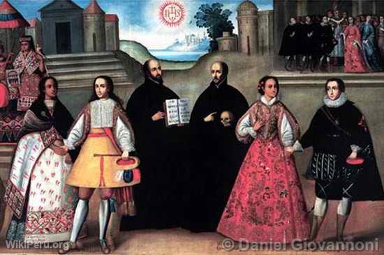 Marriage of Martn de Loyola and Beatriz Clara Coya, Cuzco