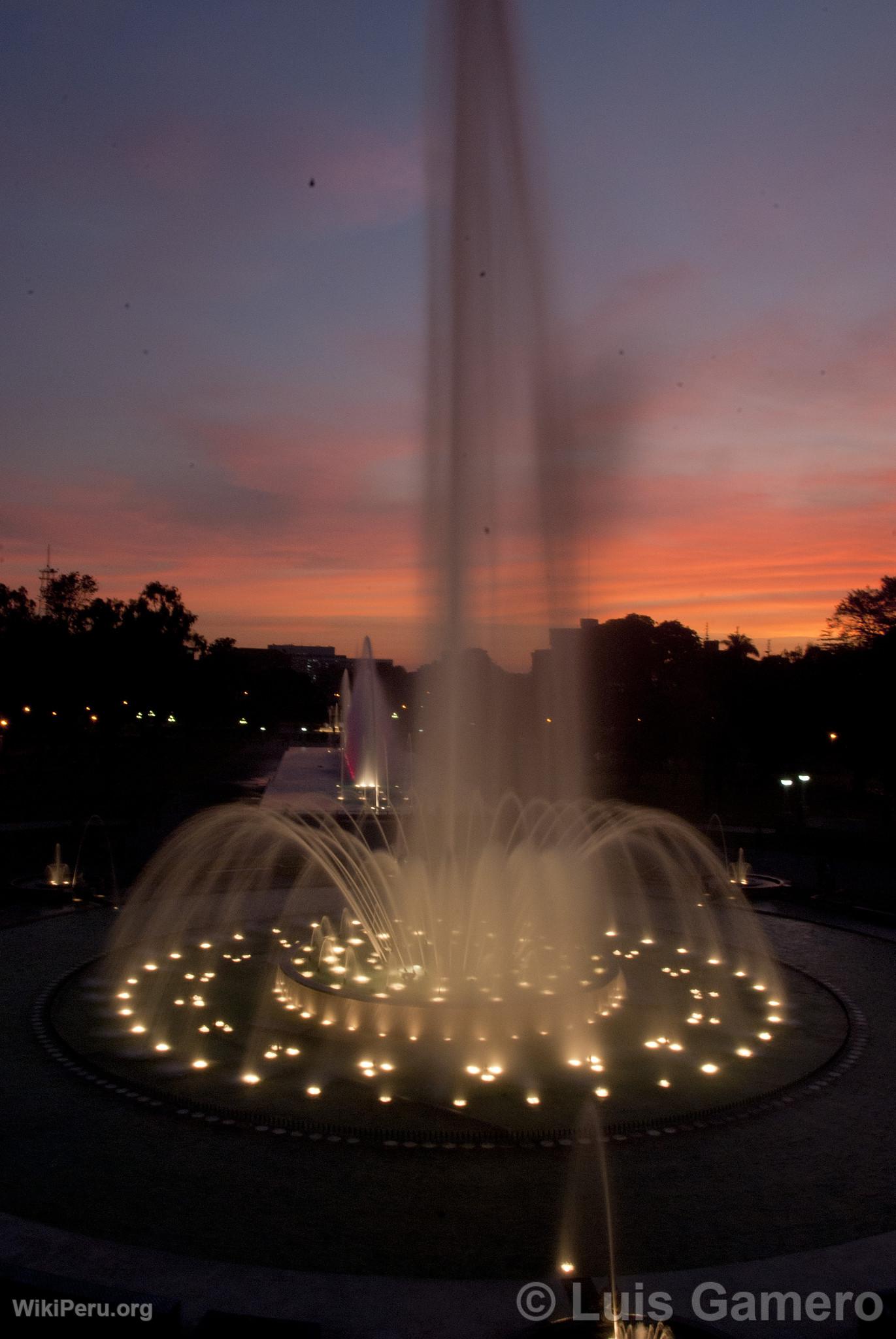 Magic Water Circuit, Lima