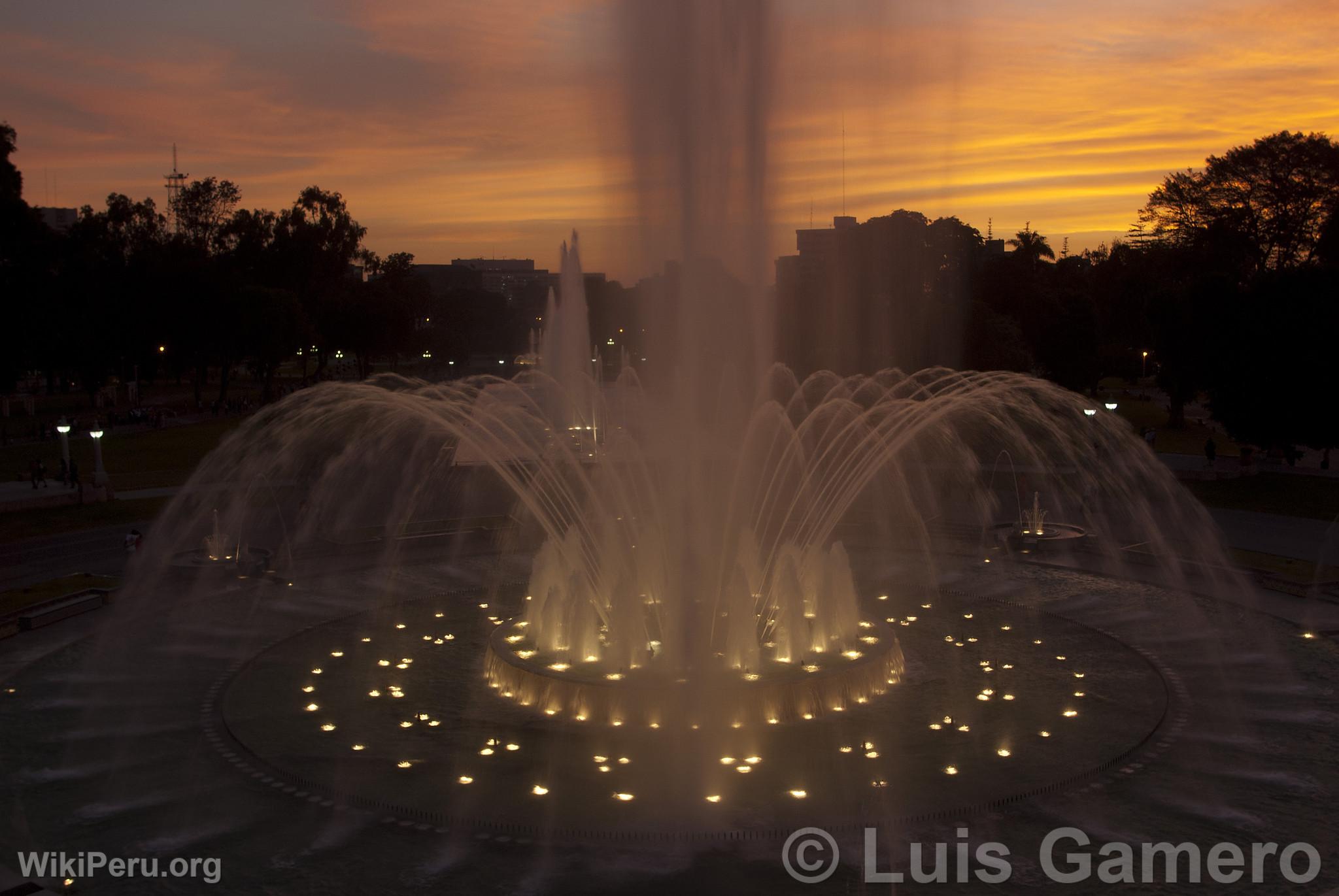 Magic Water Circuit, Lima