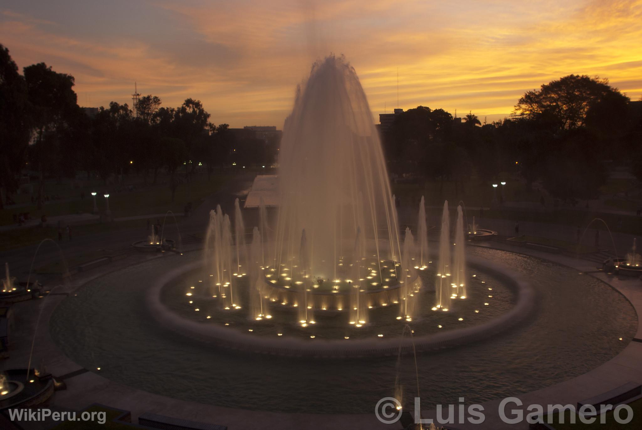 Magic Water Circuit, Lima