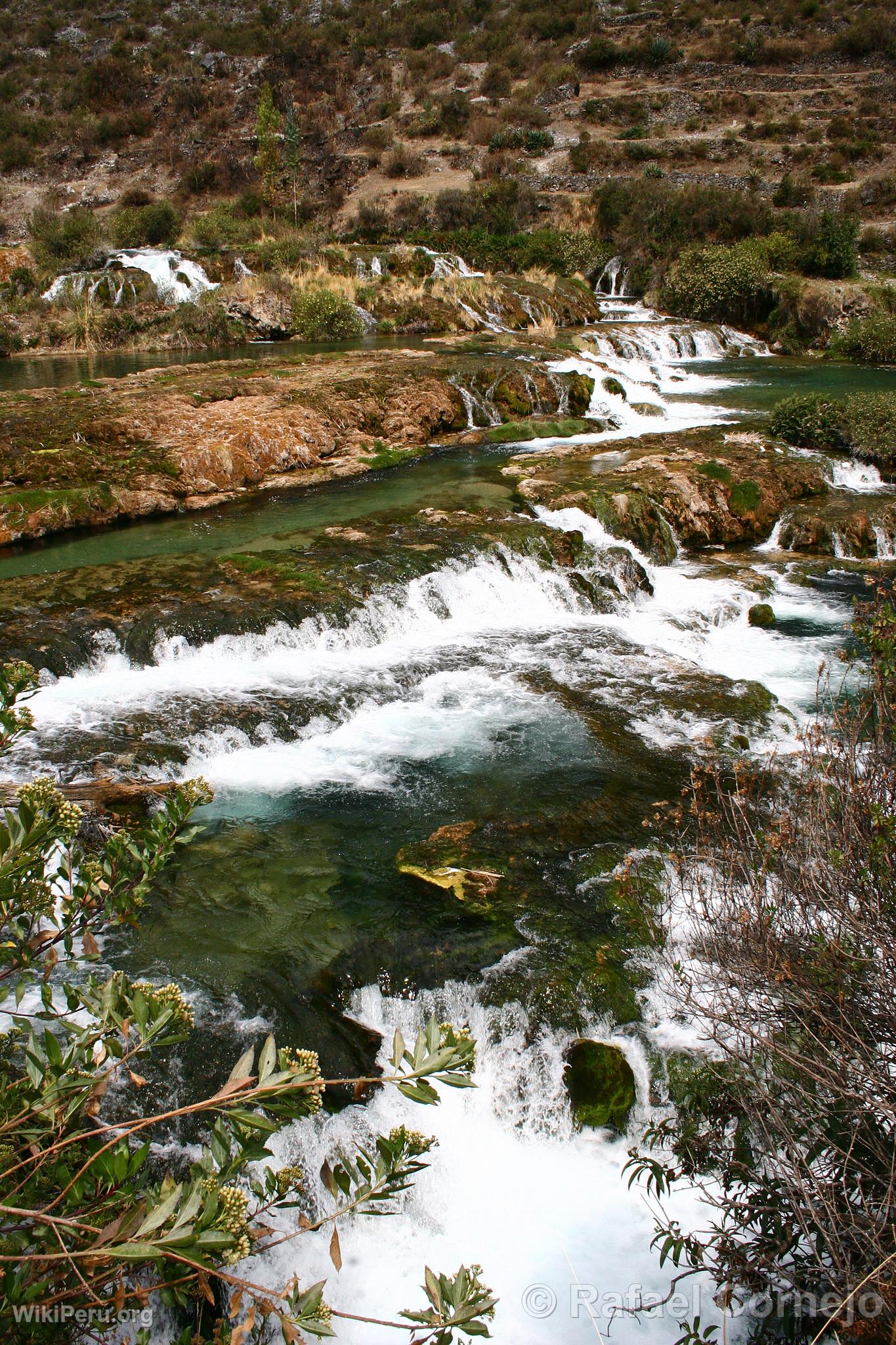 Waterfalls in Huancaya