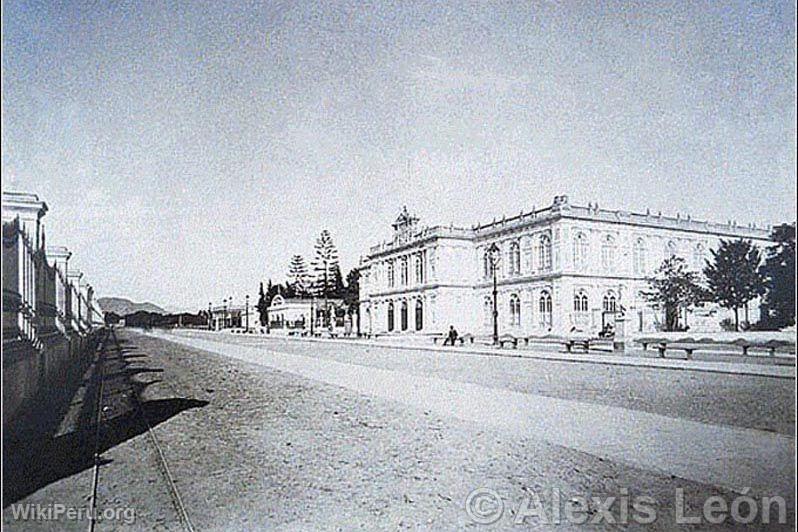 Paseo Coln, Lima, 19th century