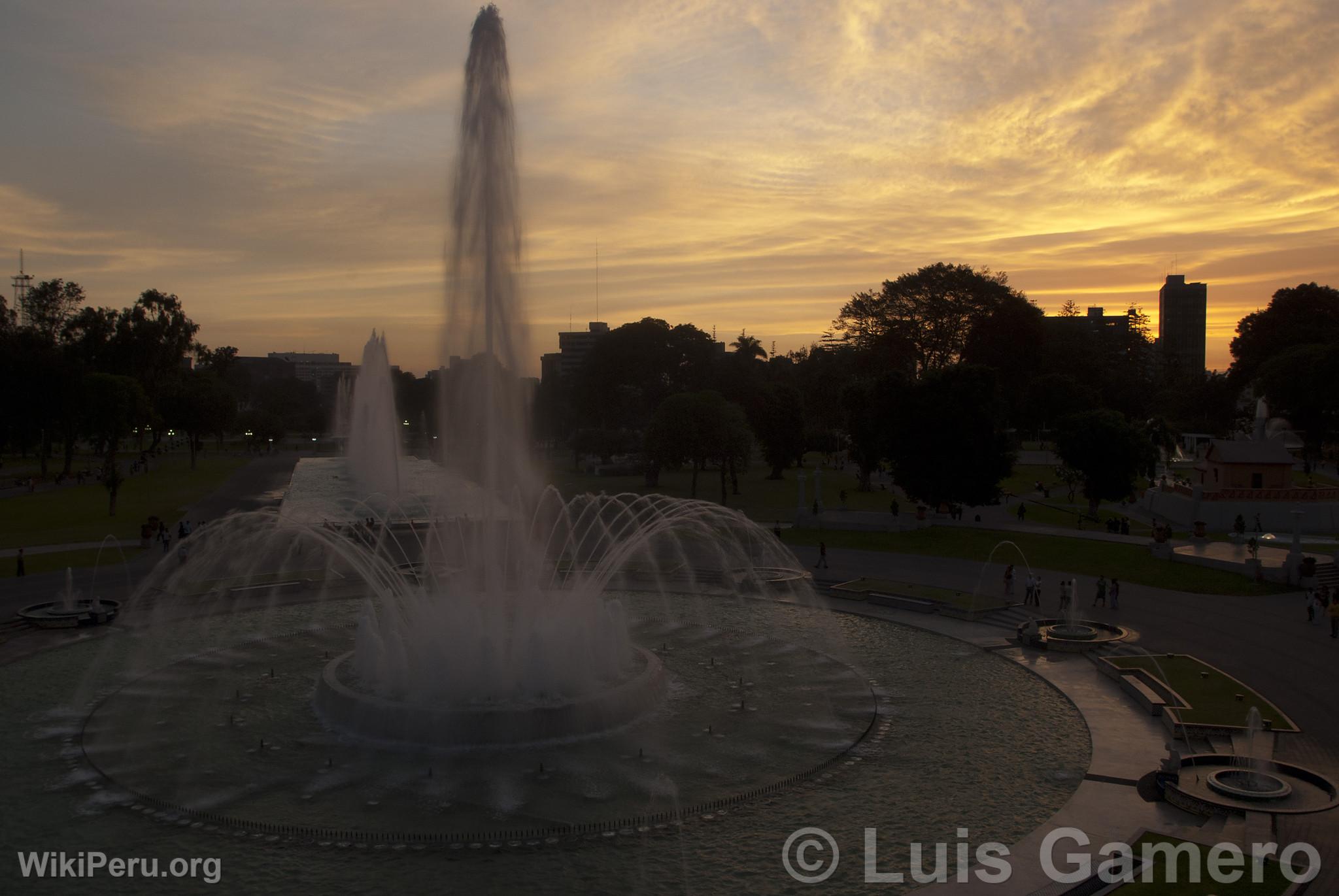 Magic Water Circuit, Lima