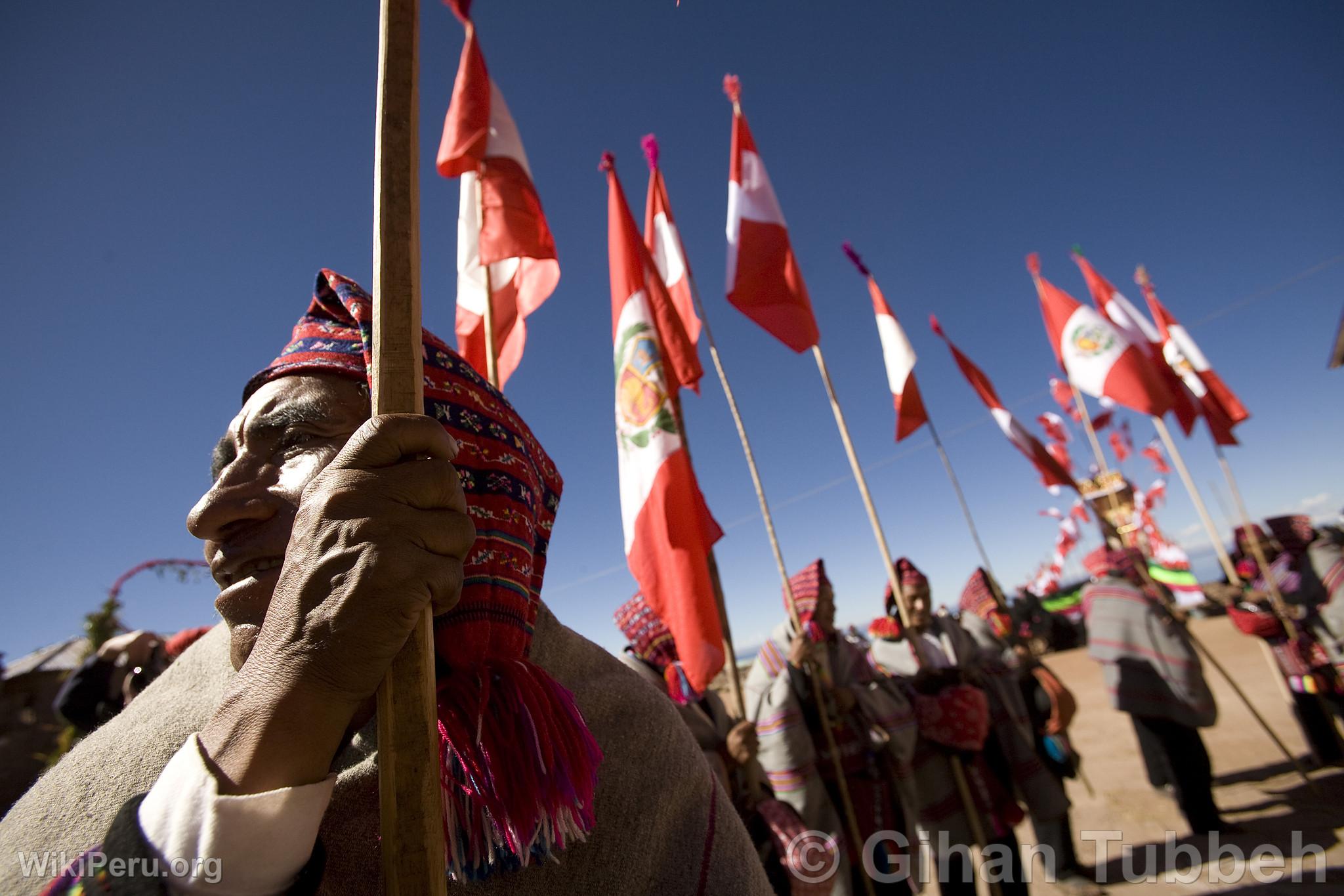 People of Taquile Island