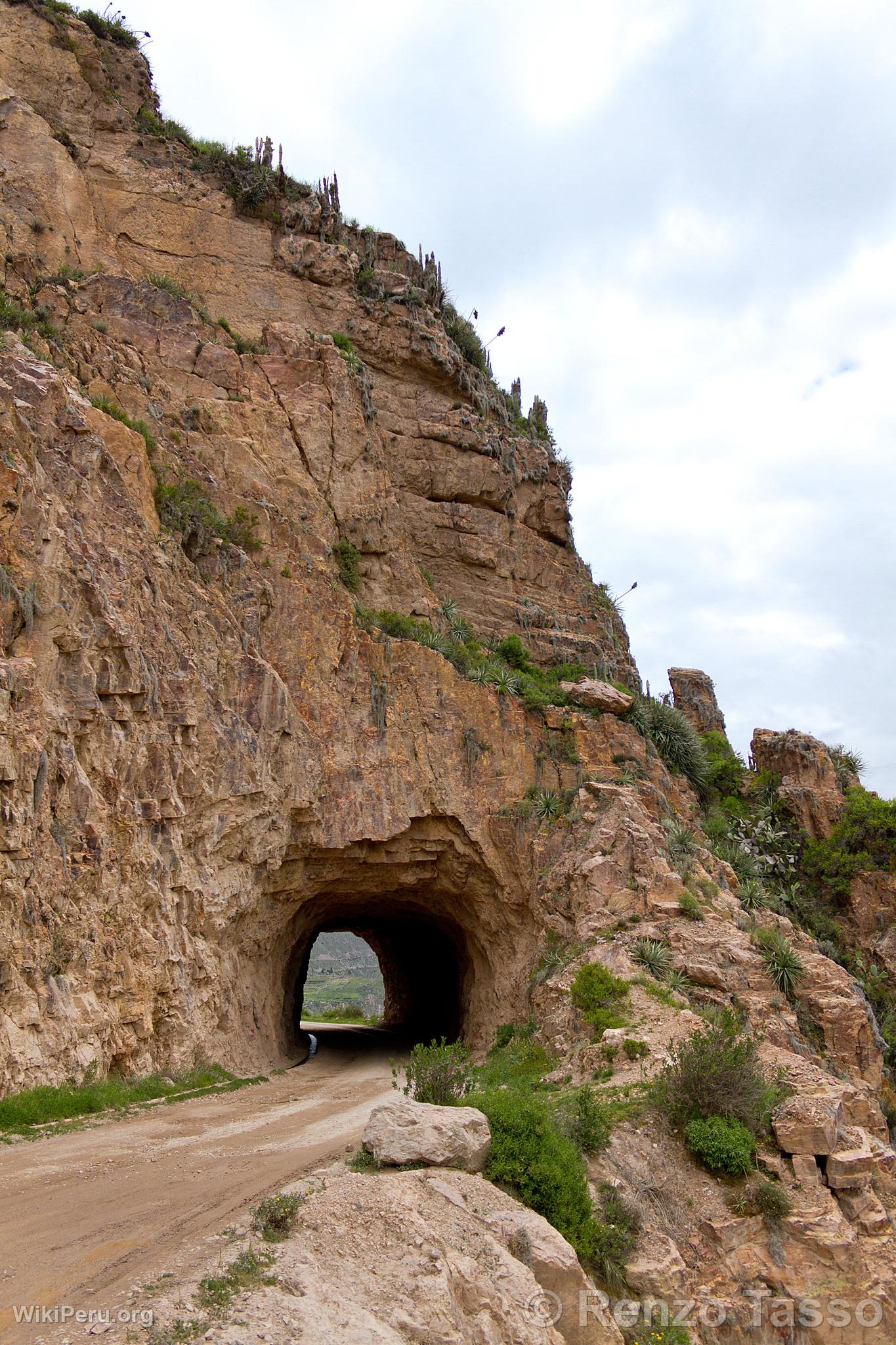 Tunnel in the Colca