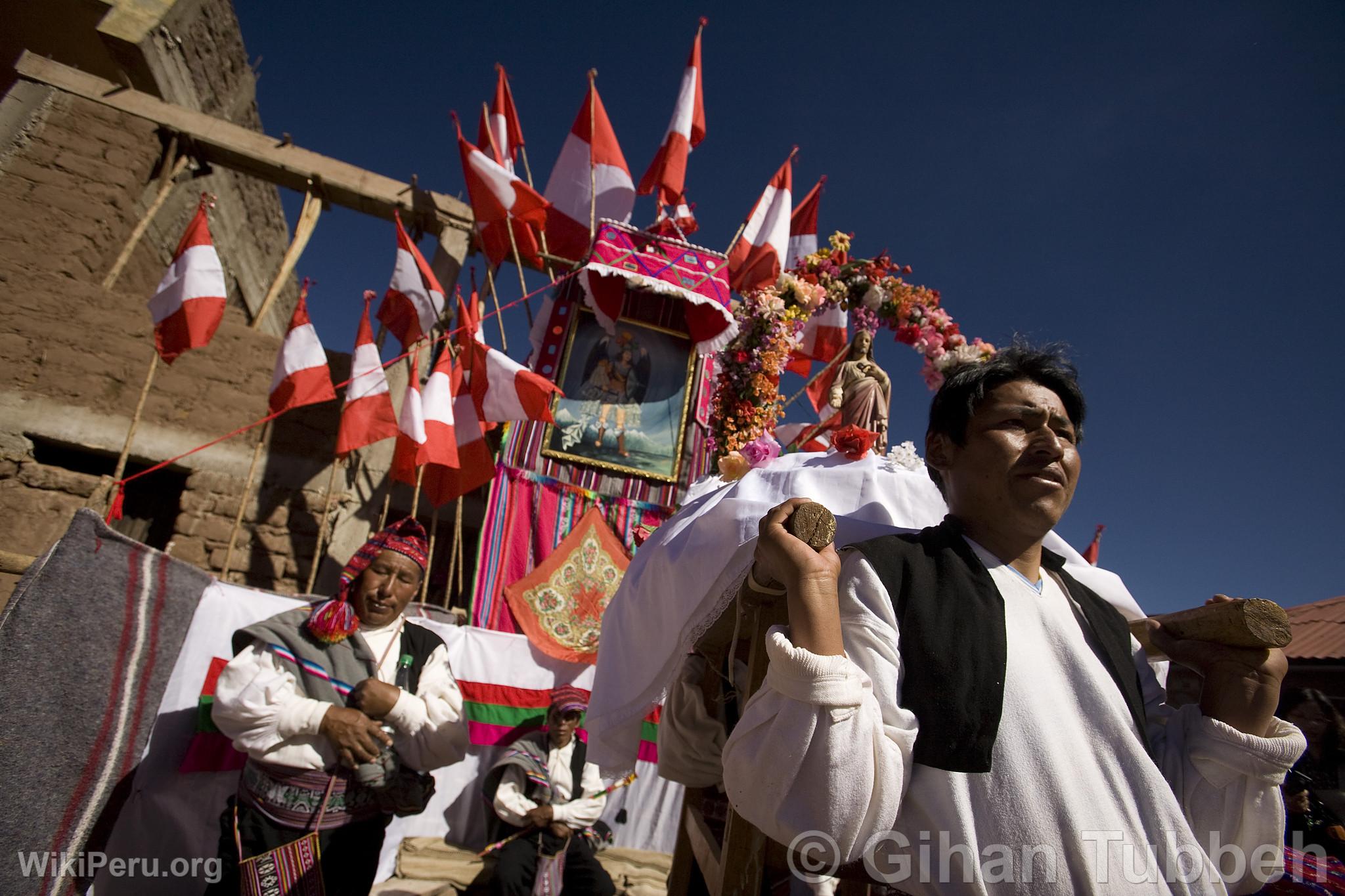 People of Taquile Island