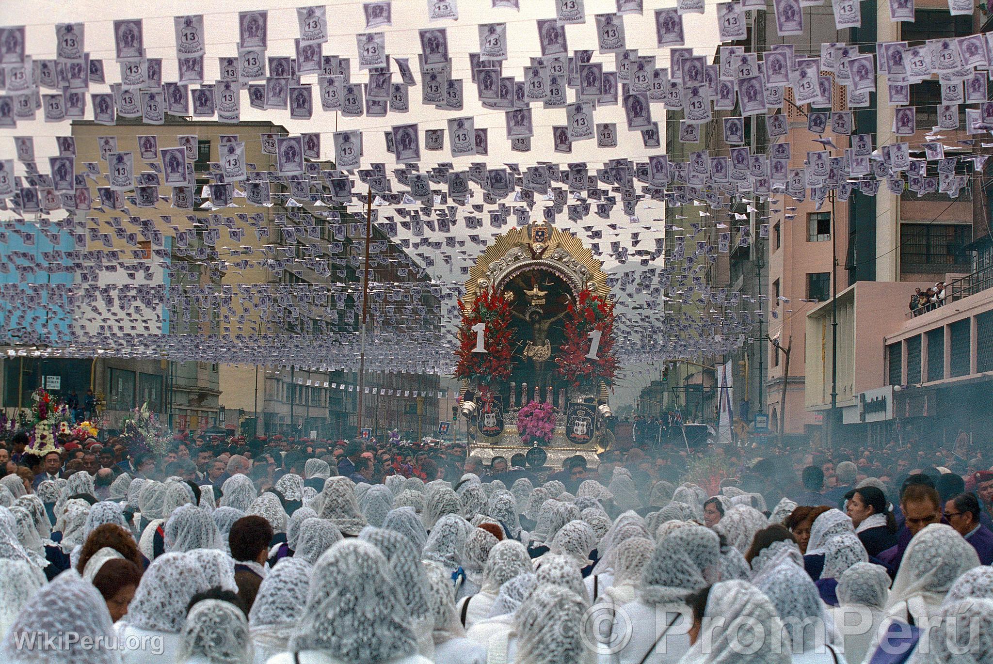 Procession of Seor de Los Milagros