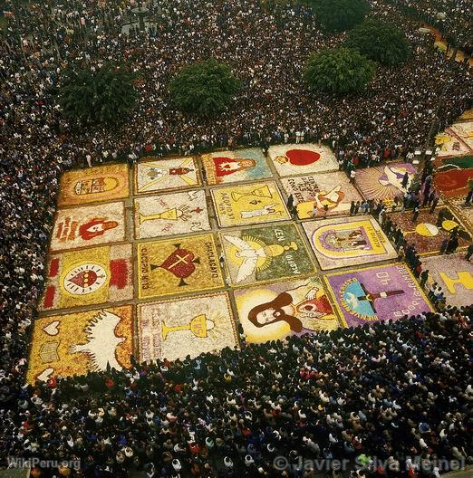 Procession of Seor de Los Milagros, Lima