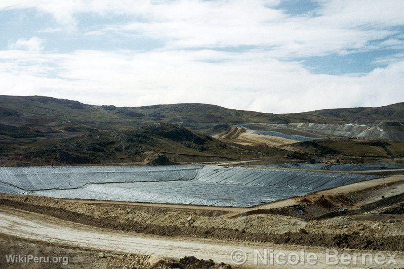 Tailings pond, Yanacocha