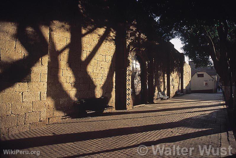 Wall of the Old Jesuit Cathedral, Moquegua