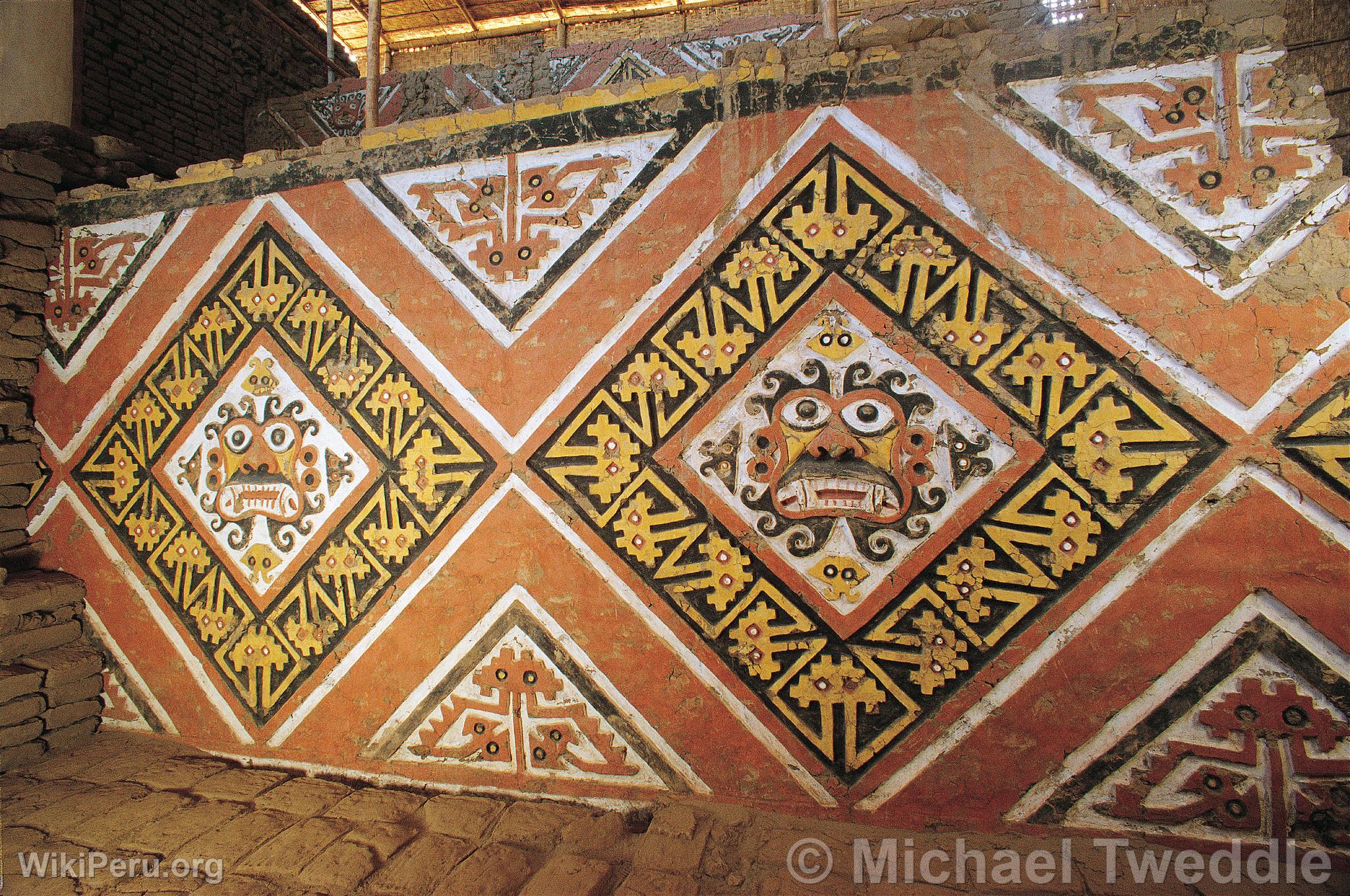 Polychrome Frieze at Huaca de la Luna