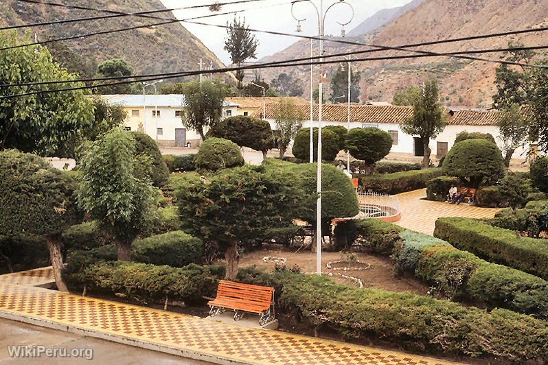 Main Square of Accomarca, Vilcashuamn