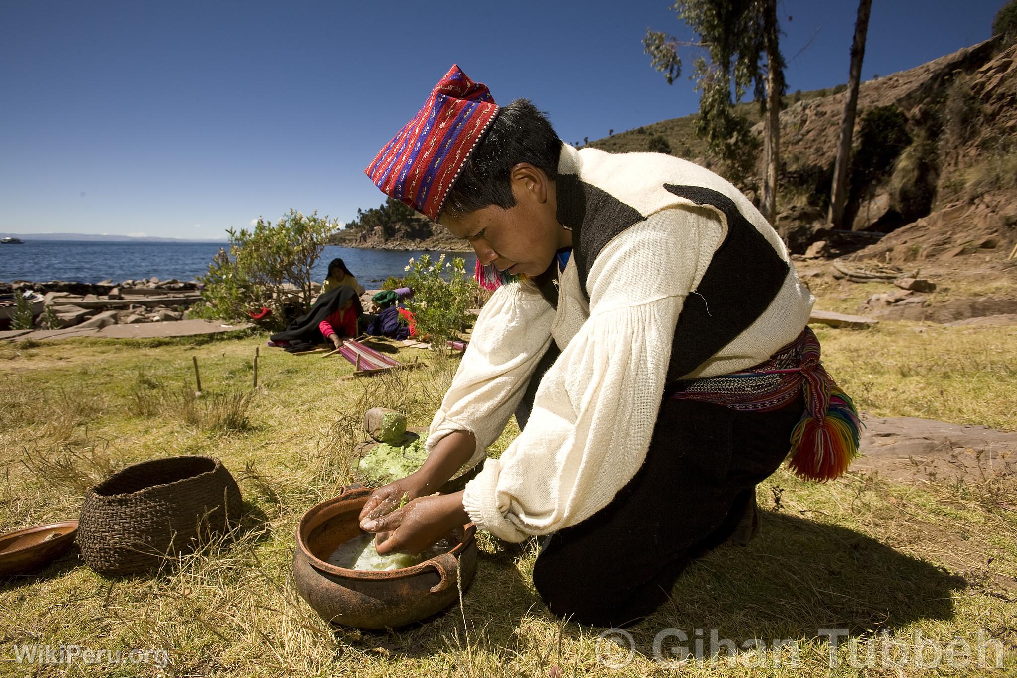 People of Taquile Island