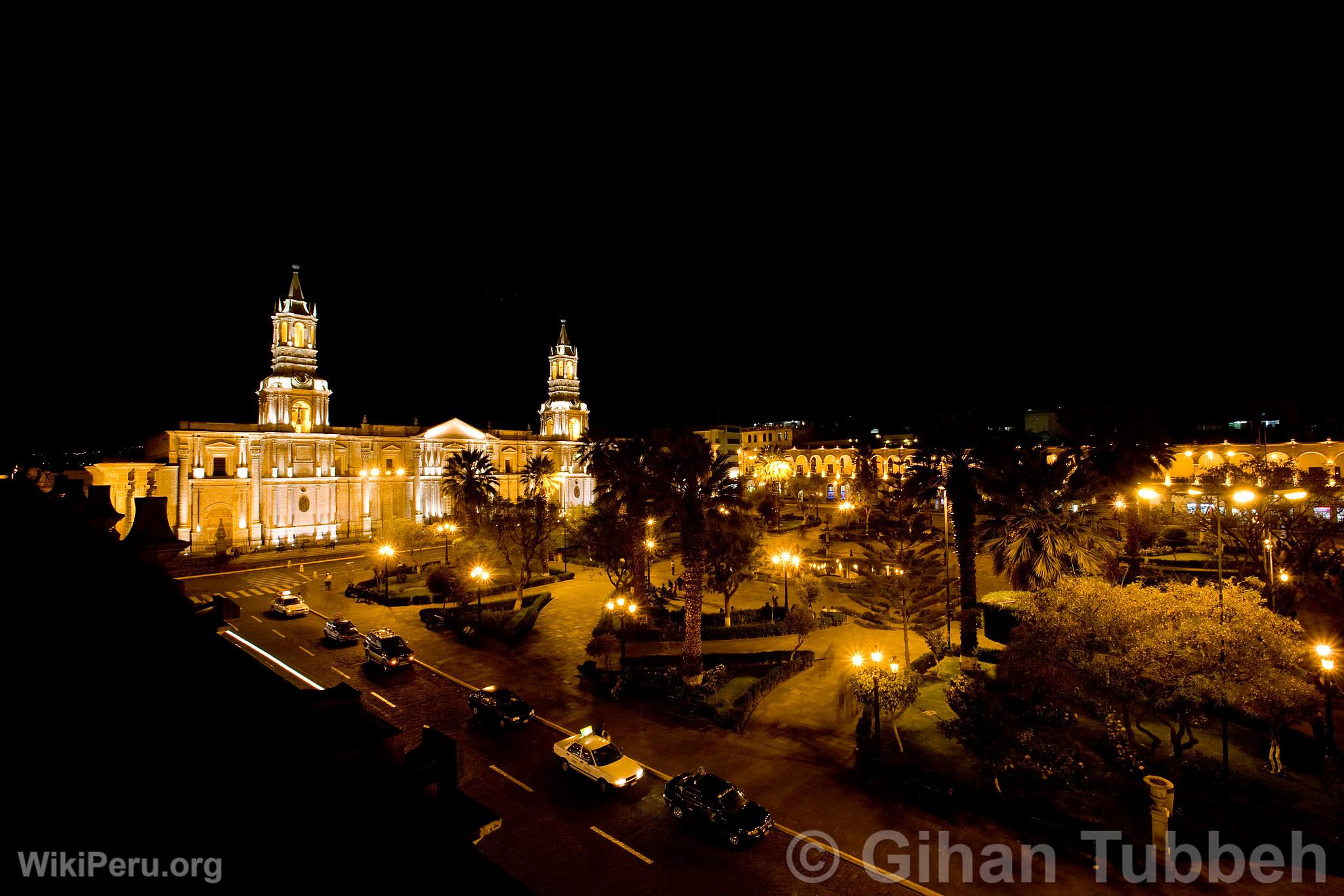 Arequipa Main Square and Cathedral