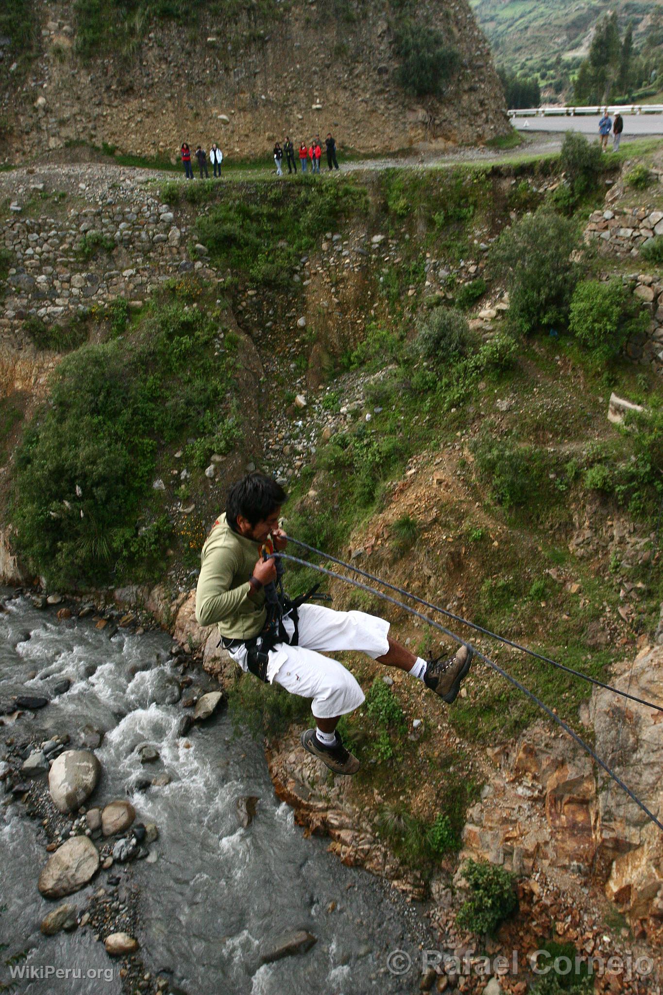 Bungee Jumping in Huaraz, Huarz