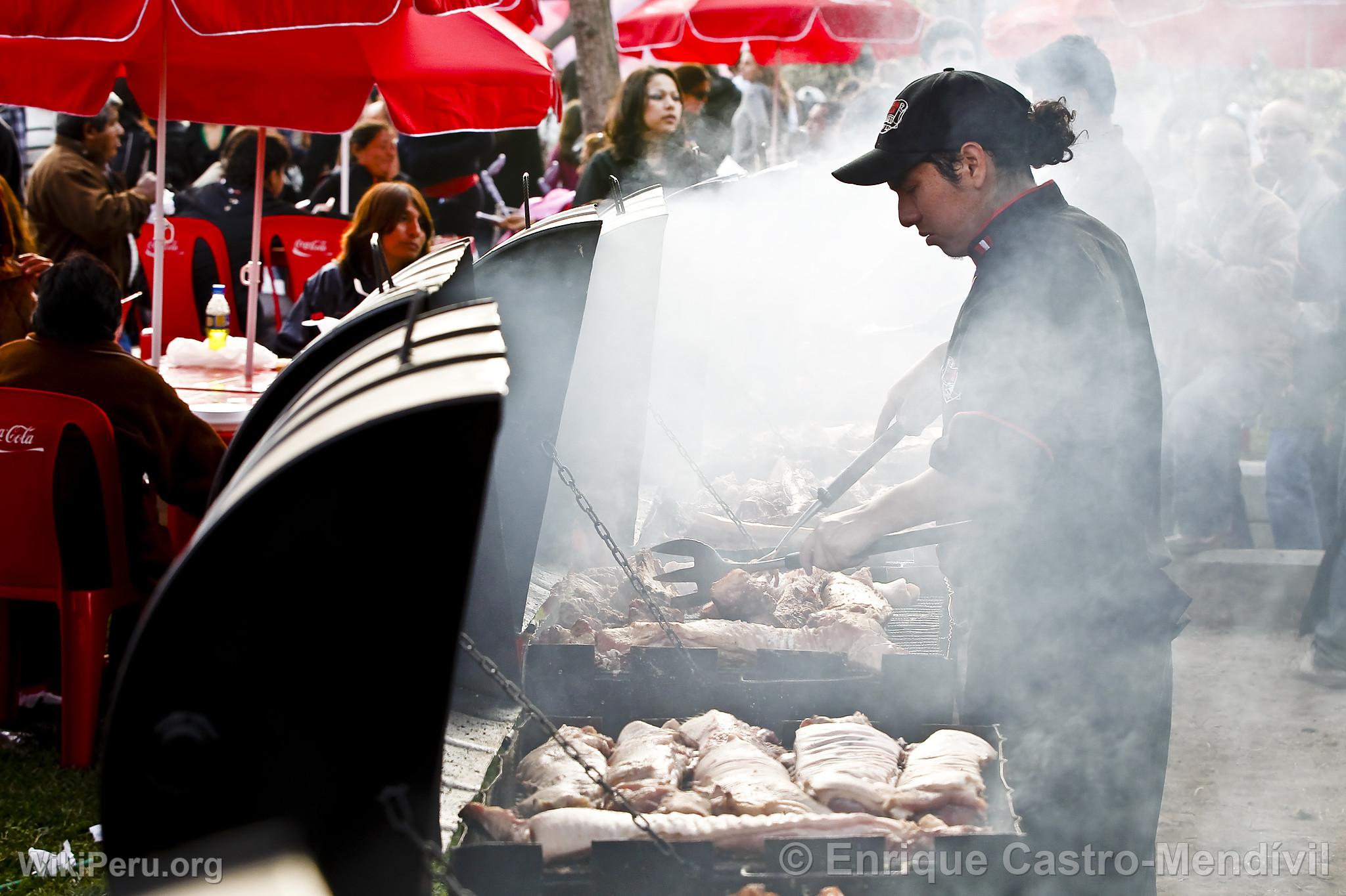 Cylinder-Cooked Pork