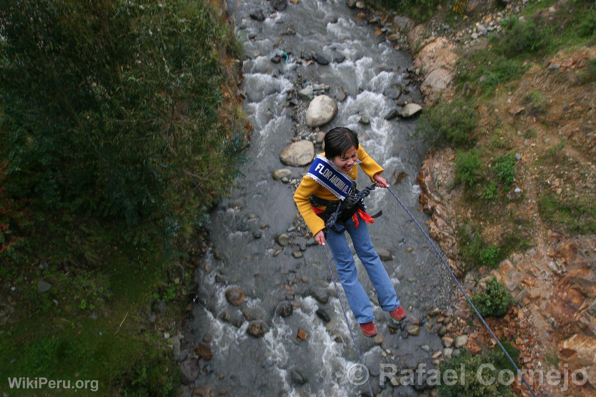 Bungee Jumping in Huaraz, Huarz