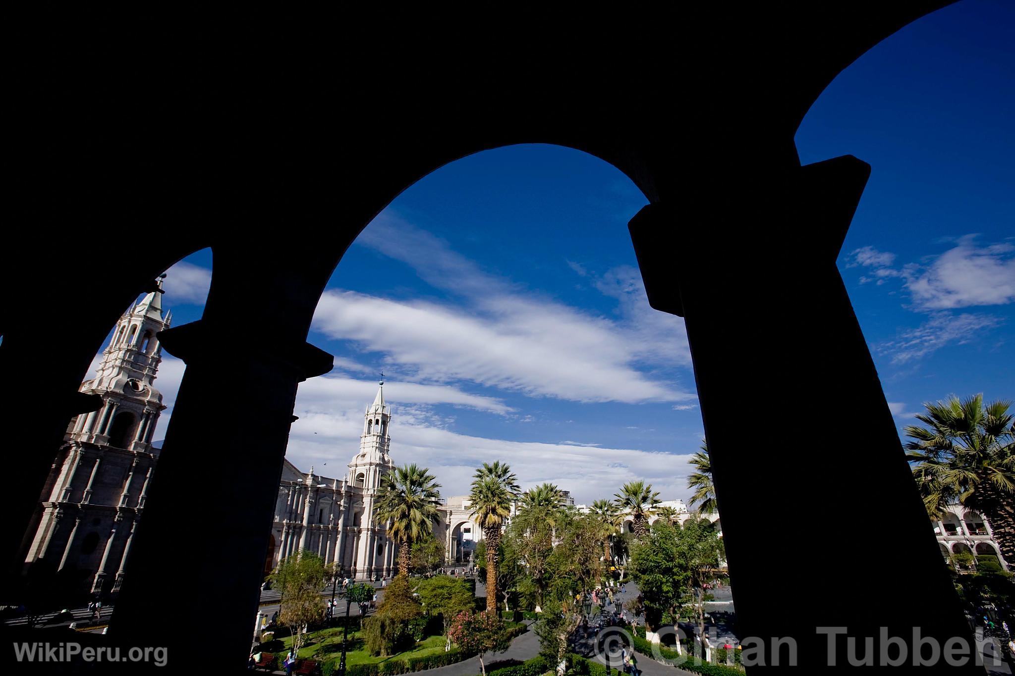 Arequipa Main Square and Cathedral