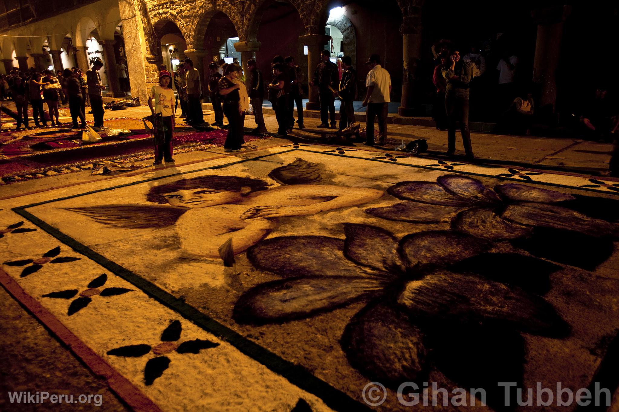 Flower carpet