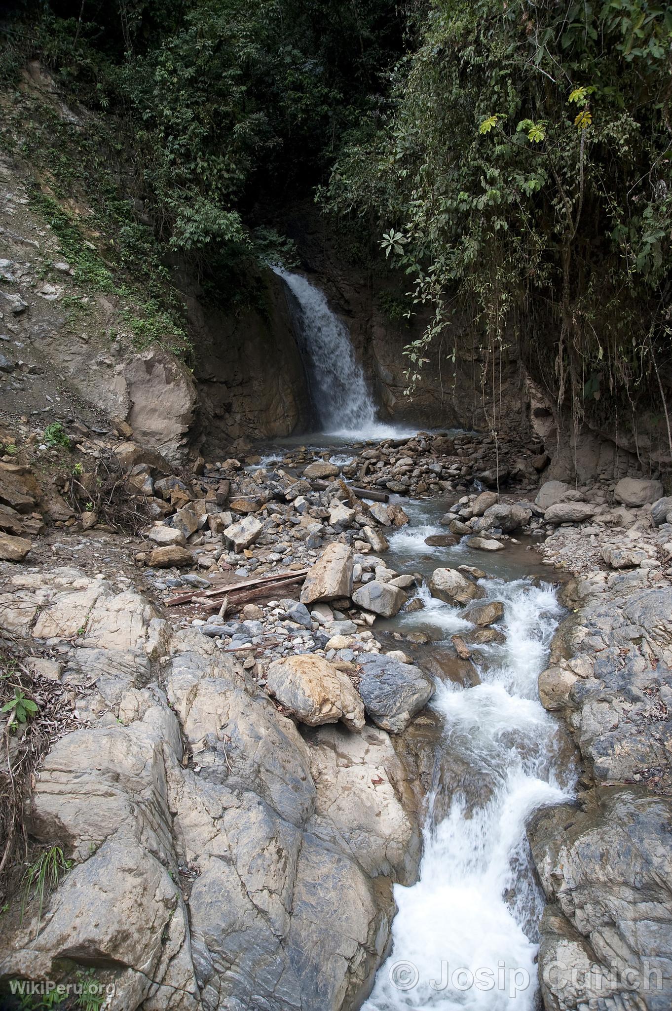 Waterfall on the Road to Pozuzo