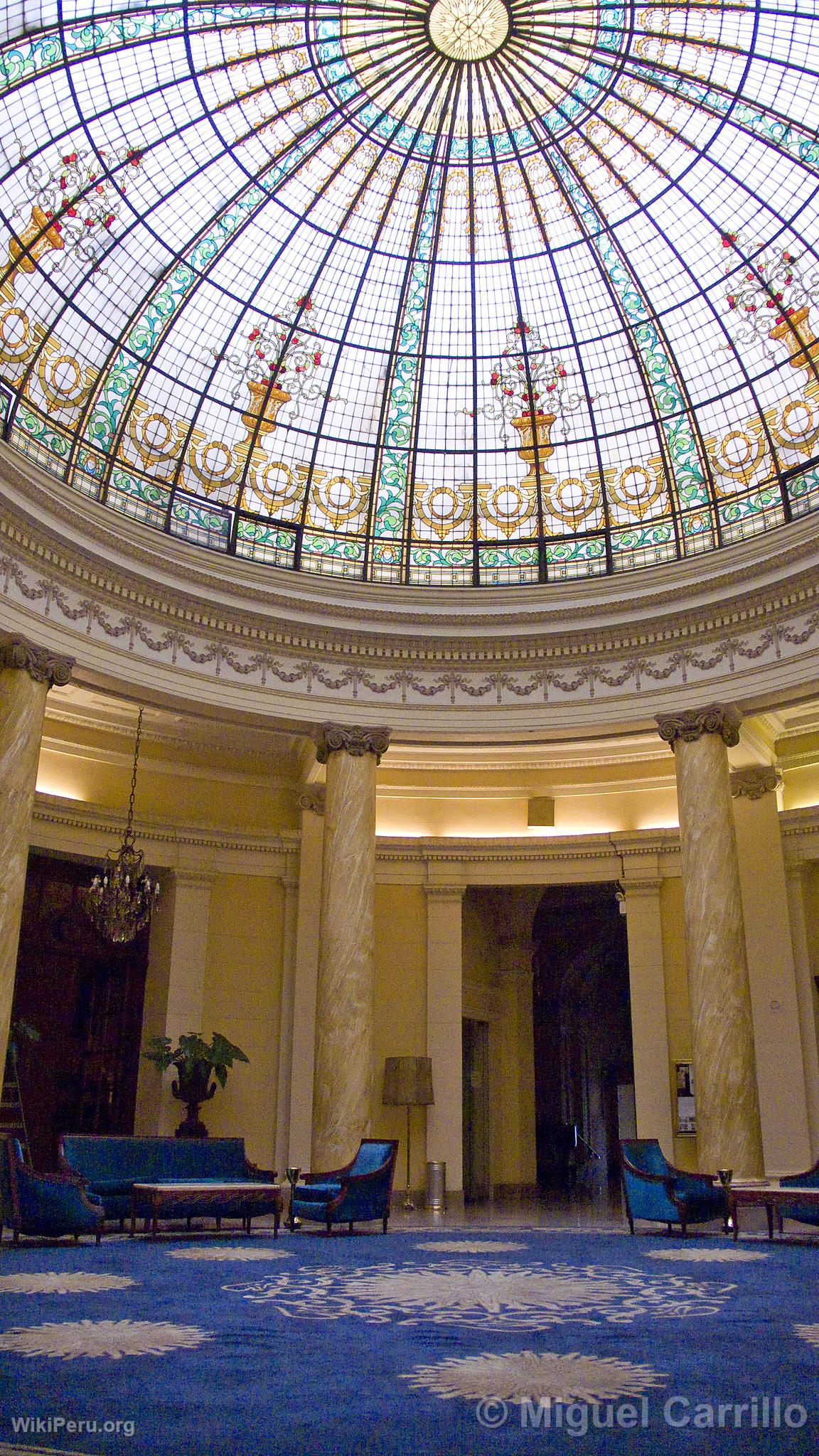 Interior of Hotel Bolvar