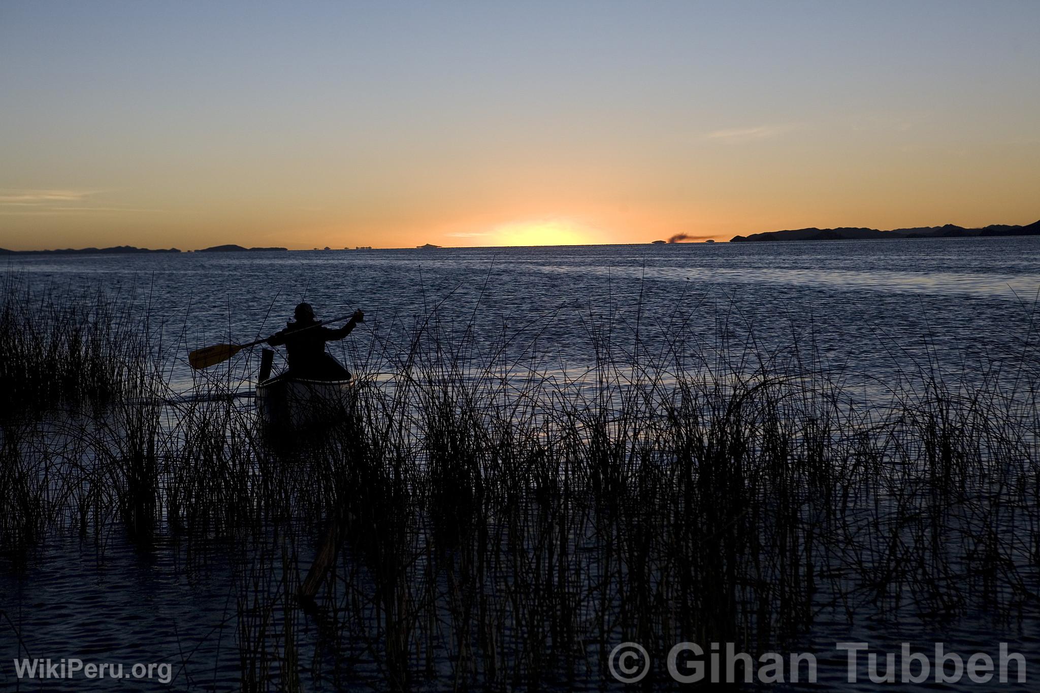 Sunset on Suasi Island