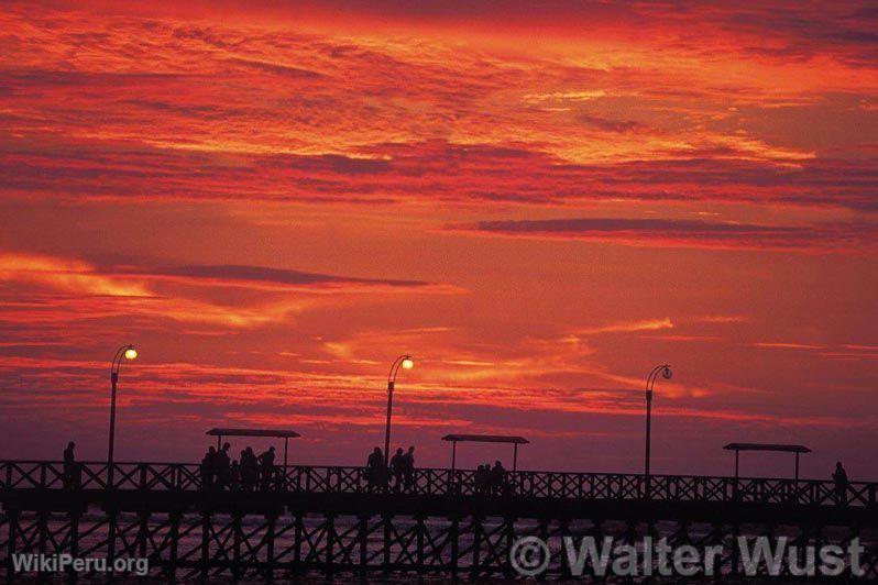 Sunset in Huanchaco