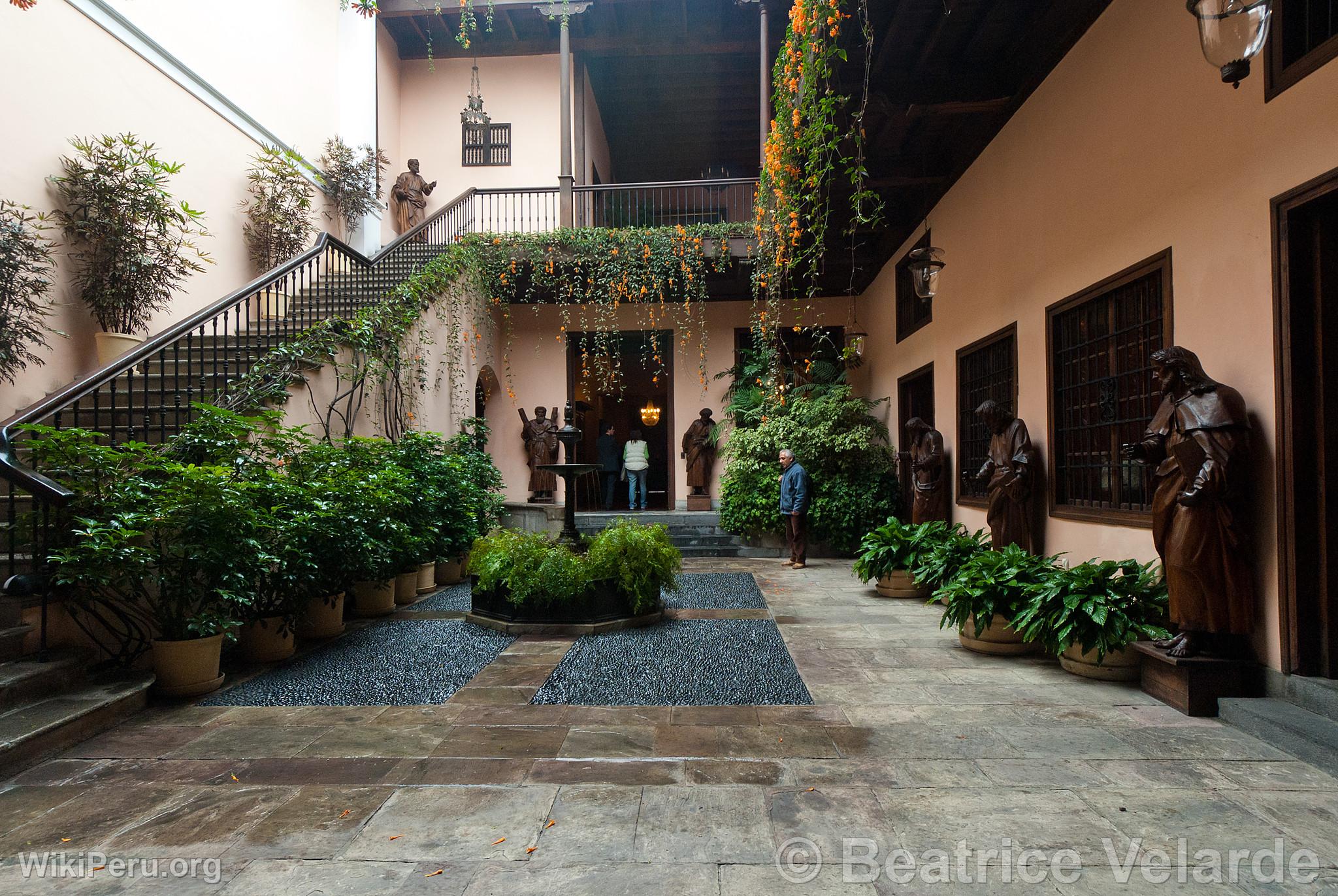 Interior of Casa de Goyeneche