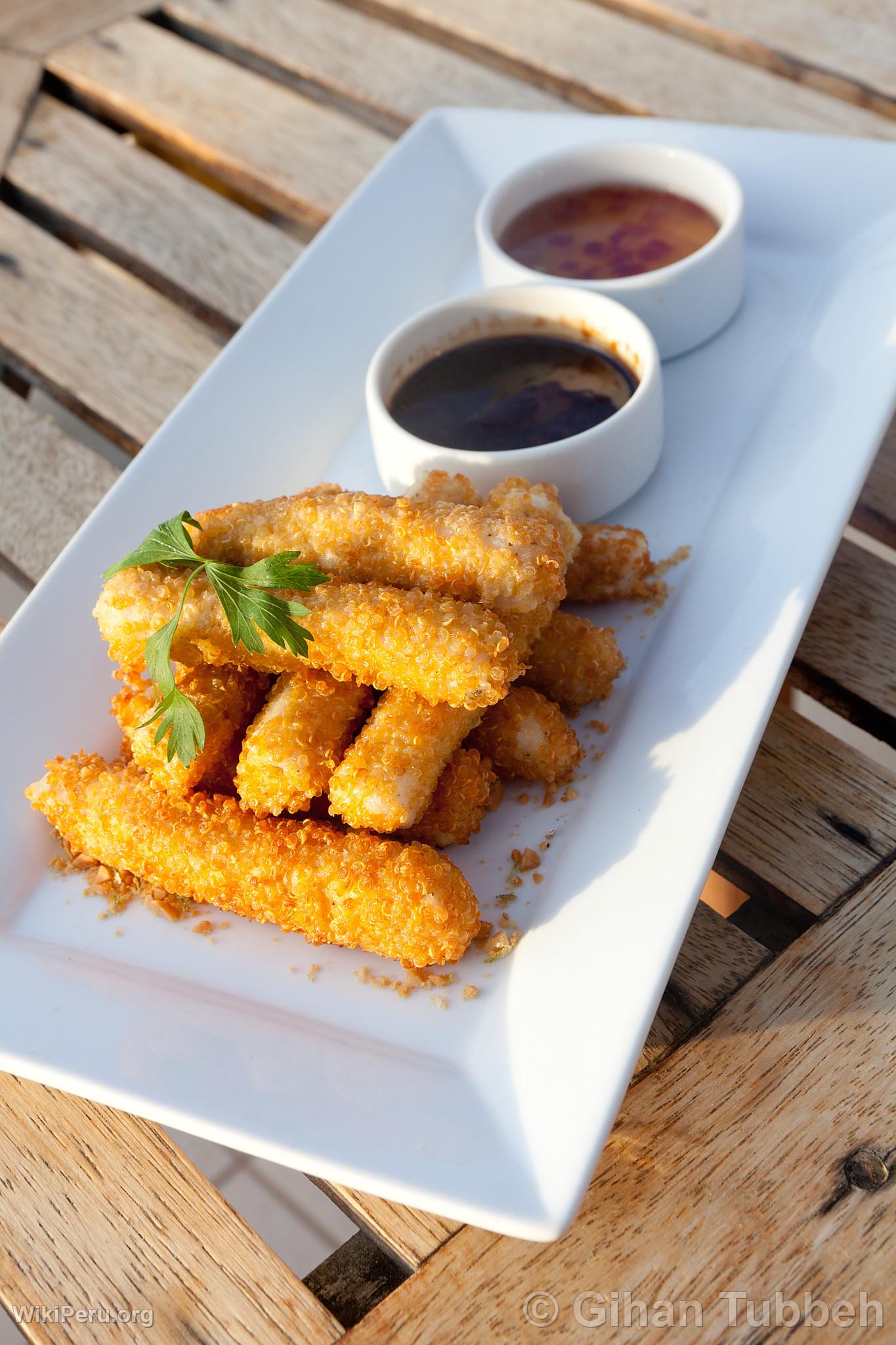 Quinoa-Breaded Fish