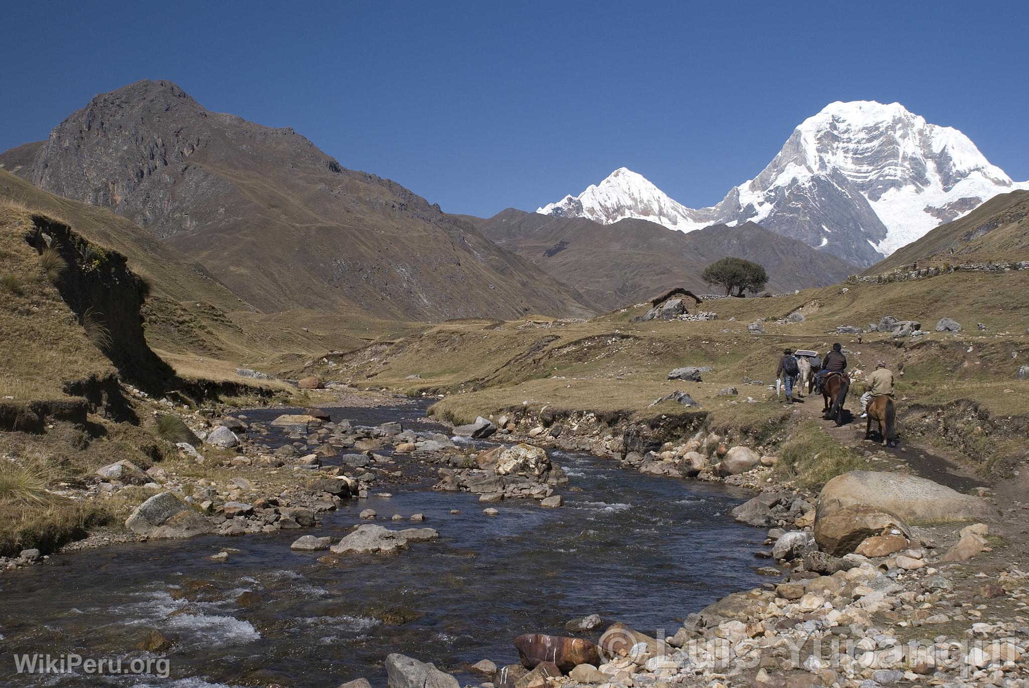 Huayhuash Mountain Range