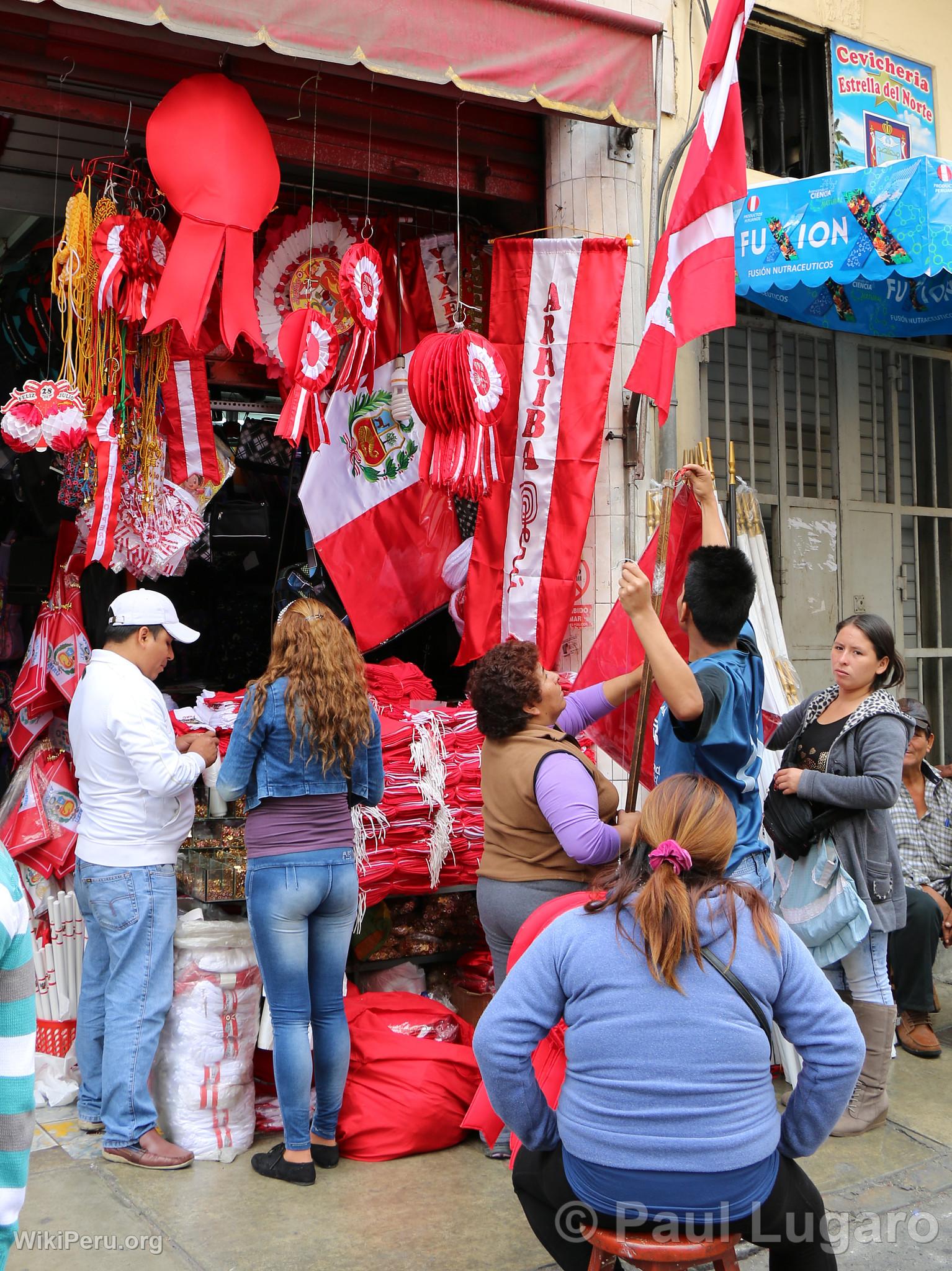 Flag Sale, Lima