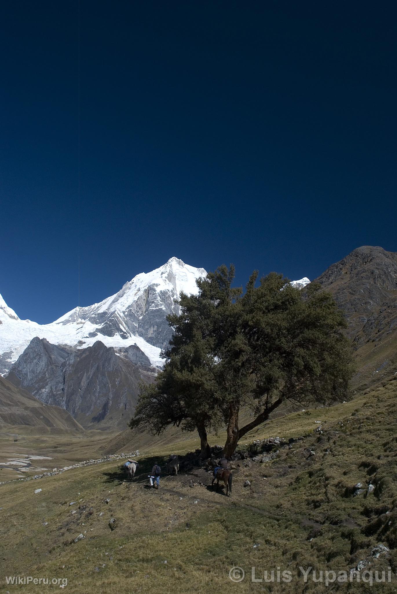 Huayhuash Mountain Range