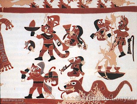 Moche Mural