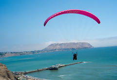 Paragliding, Lima