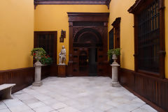 Interior of the Casa Aliaga