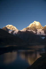 Yerupaj Snow-Capped Mountain