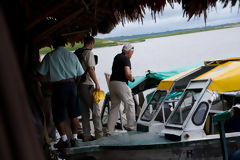 Tourists in Iquitos