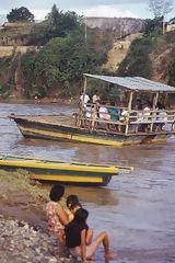 Crossing a river. Mendoza