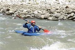 Rafting in the Santa River