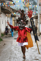 Carnival in Huaraz Province