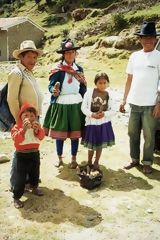 Recovery of native potatoes in Vicos, Huarz