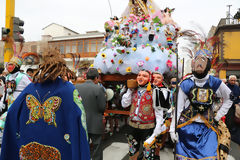 Procession of the Virgin of Carmen, Lima