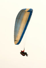 Paragliding in Miraflores, Lima