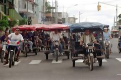 Mototaxis in Iquitos